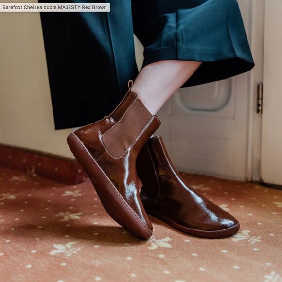 Worn Twice - Barefoot Leather Chelsea Boots - made in EU - Picture 7 of 8